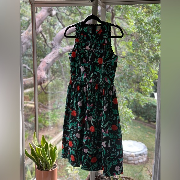 Kate Spade Jardin Hummingbird dress - size 4 - Picture 3 of 5